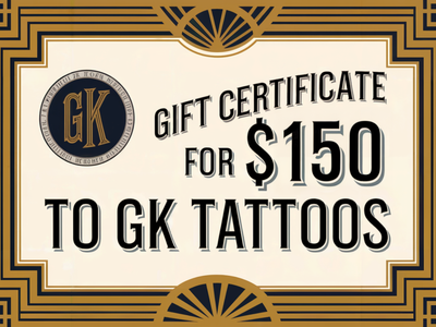 $150 GK Tattoo Gift Certificate