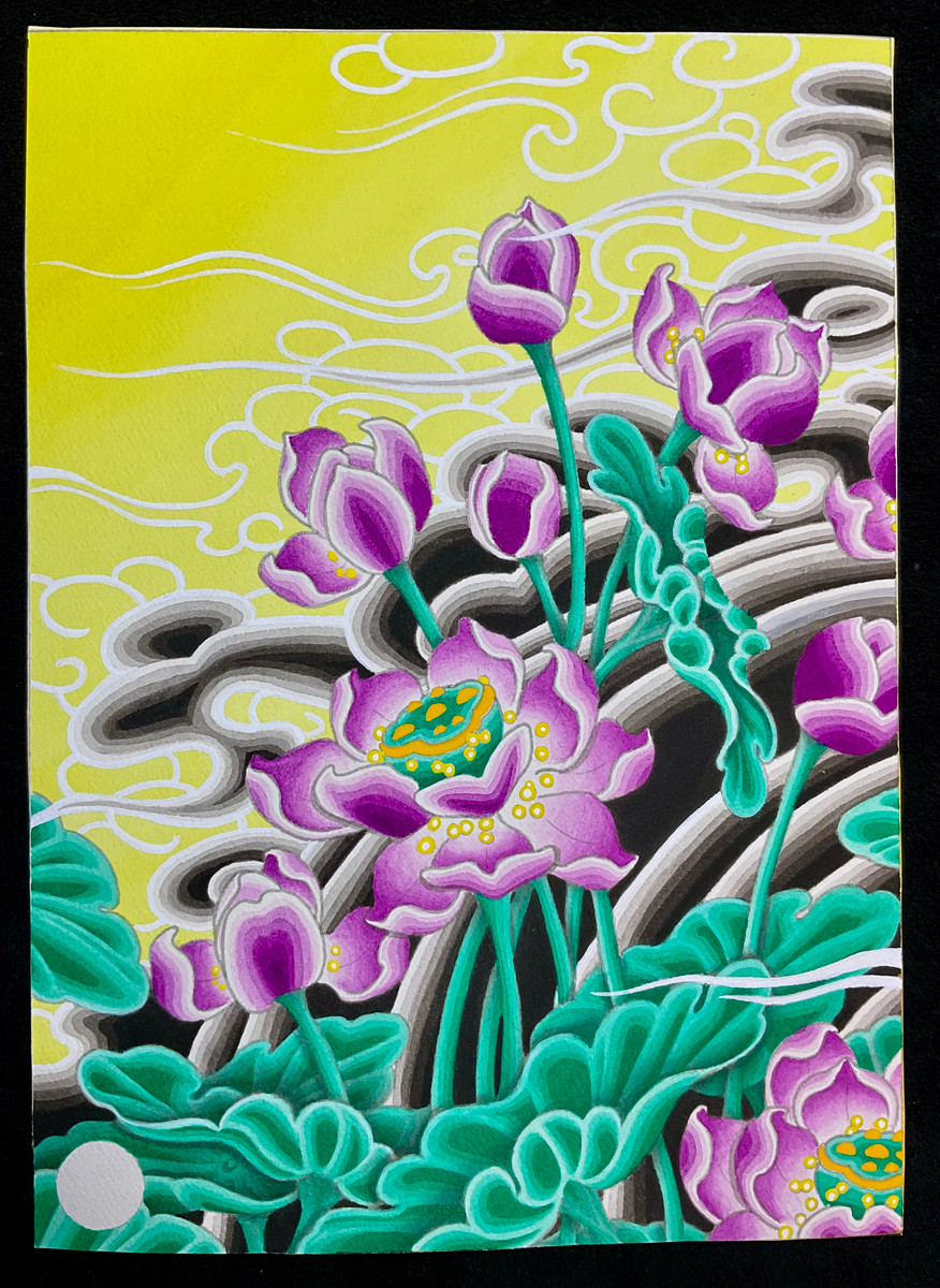 Dance of the Lotus: A Serenade in Color - View 1