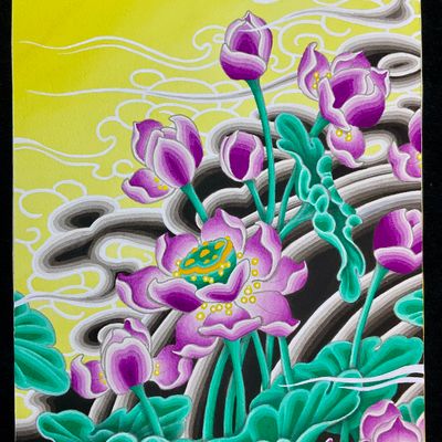 Dance of the Lotus: A Serenade in Color