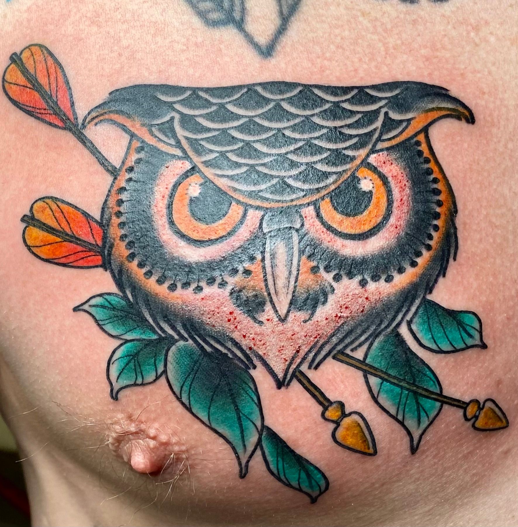 Owl of Wisdom and Courage