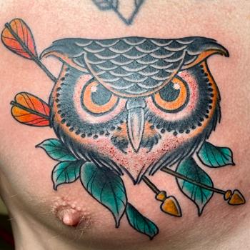 Owl of Wisdom and Courage