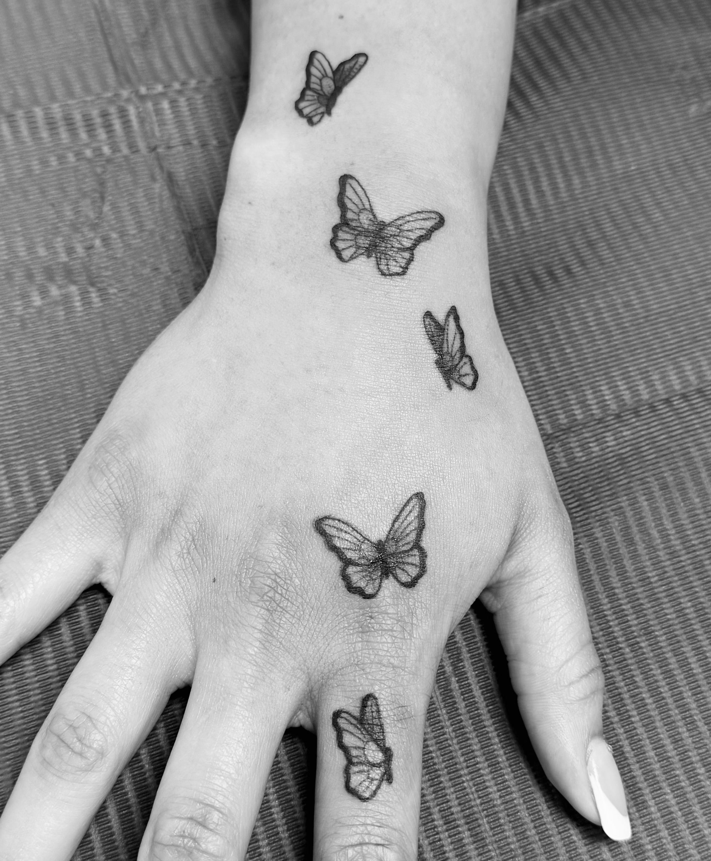 Ethereal Ascendance: Butterflies in Flight